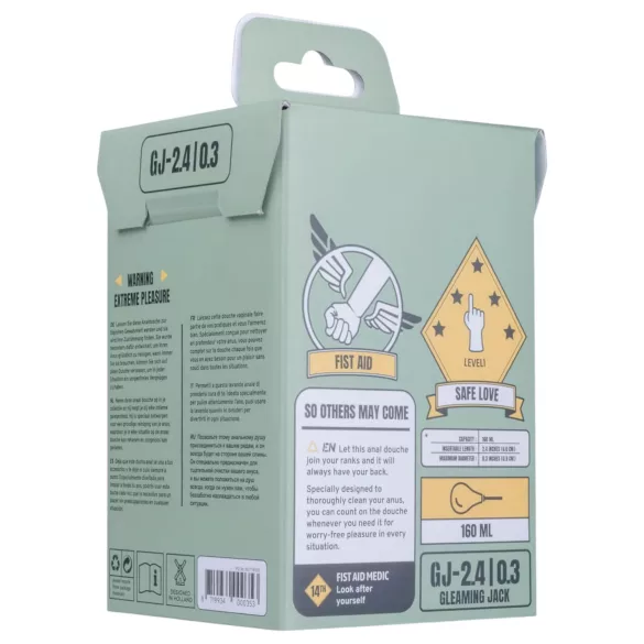 BUTTR - ducha anal - preto