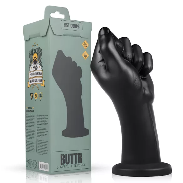BUTTR - dildo fisting - preto