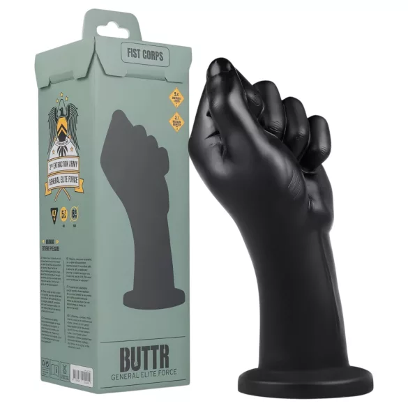 BUTTR - dildo fisting - preto