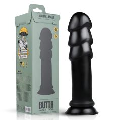 BUTTR Madbull Muzzl - dildo com ventosa - preto