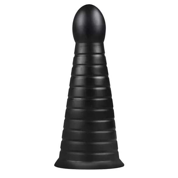 BUTTR Devil Dog - dildo com ventosa - preto