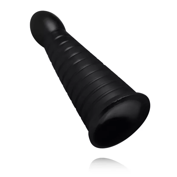 BUTTR Devil Dog - dildo com ventosa - preto