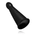 BUTTR Devil Dog - dildo com ventosa - preto