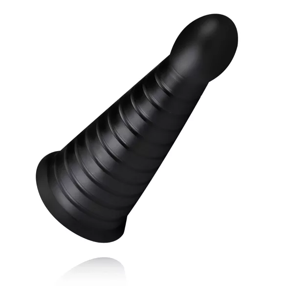 BUTTR Devil Dog - dildo com ventosa - preto