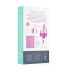 Easytoys Raving Rabbit - vibrador de 3 pontas (rosa)