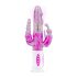 Easytoys Raving Rabbit - vibrador de 3 pontas (rosa)