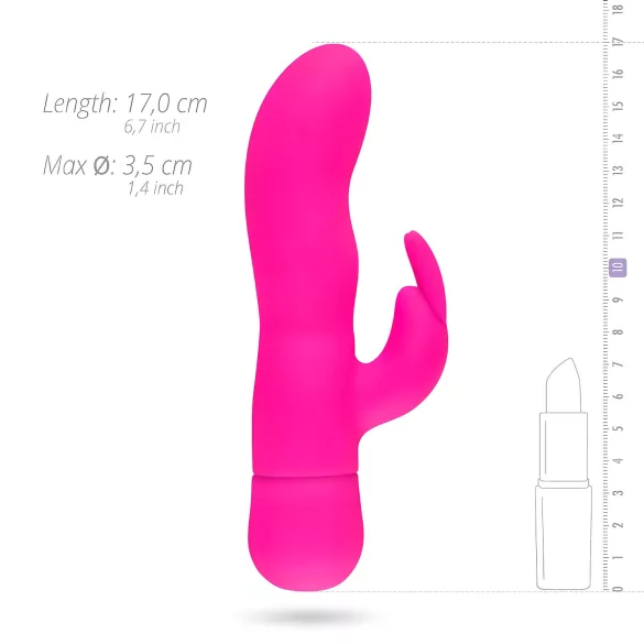 Easytoys Mad Rabbit - vibrador rabbit com estimulador de clitóris