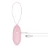 LUV EGG - vibrador bullet com controle remoto sem fio - recarregável - rosa