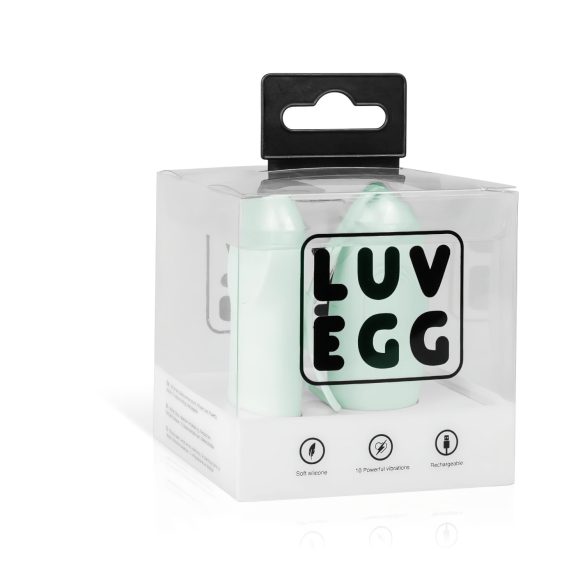 LUV EGG - ovo vibratório recarregável com controle remoto - verde