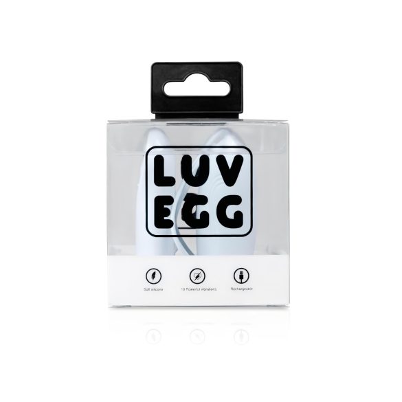 LUV EGG - ovo vibrador recarregável com controle sem fio - azul