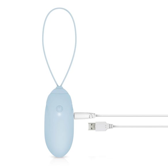 LUV EGG - ovo vibrador recarregável com controle sem fio - azul