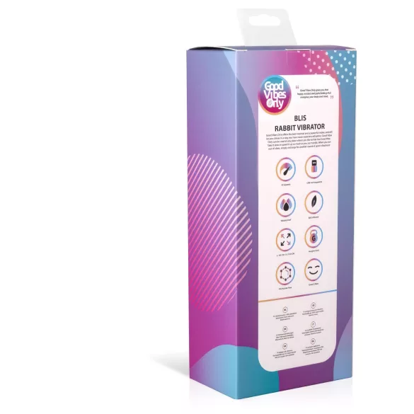 Good Vibes Only Blis Rabbit - vibrador rabbit com estimulador clitóris
