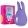 Good Vibes Tedy - vibrador de clitóris recarregável em forma de coelhinho (roxo)