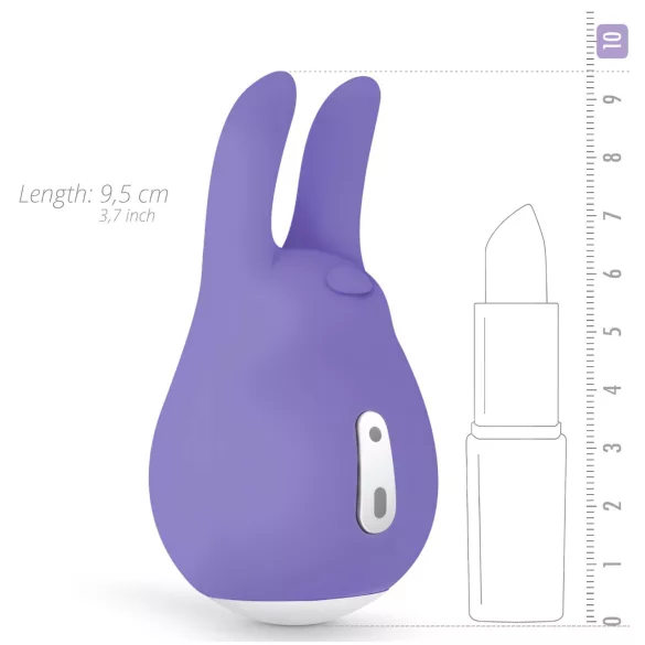 Good Vibes Tedy - vibrador de clitóris recarregável em forma de coelhinho (roxo)