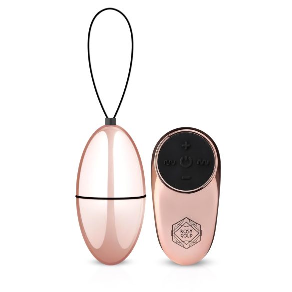 Rosy Gold Egg - ovo vibratório à prova d’água - rosegold