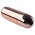 Rosy Gold - vibrador bullet recarregável mini - cor rose gold