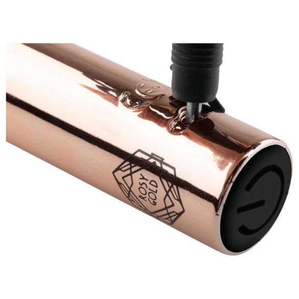 Rosy Gold - vibrador ponto G recarregável - cor rosé