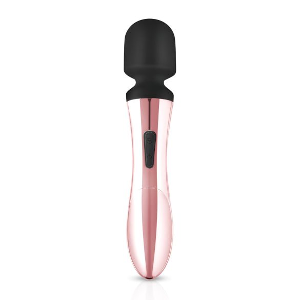 Rosy Gold - vibrador varinha recarregável curva - rosa dourado