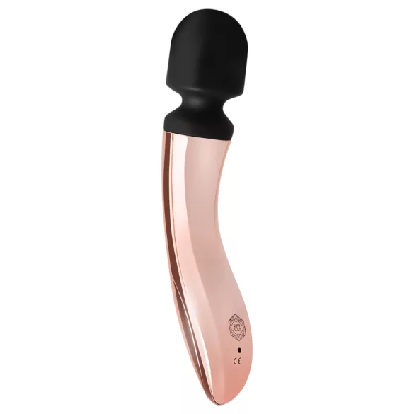 Rosy Gold - vibrador varinha recarregável curva - rosa dourado