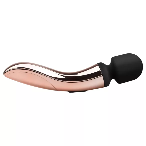 Rosy Gold - vibrador varinha recarregável curva - rosa dourado
