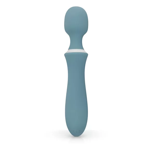 Bloom Orchid Wand - vibrador massageador recarregável - silicone turquesa