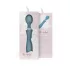 Bloom Orchid Wand - vibrador massageador recarregável - silicone turquesa