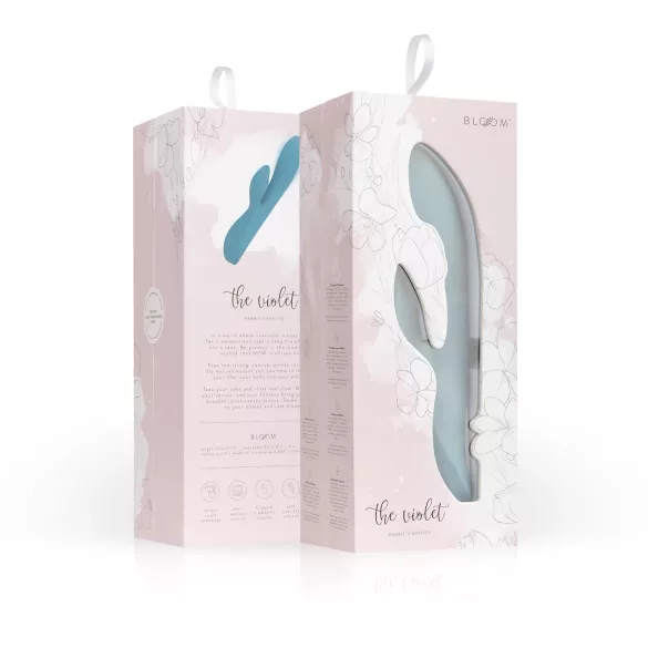 Bloom Violet Rabbit - vibrador ponto G com estimulador clitóris