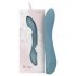 Bloom Rose - vibrador ponto G recarregável silicone turquesa