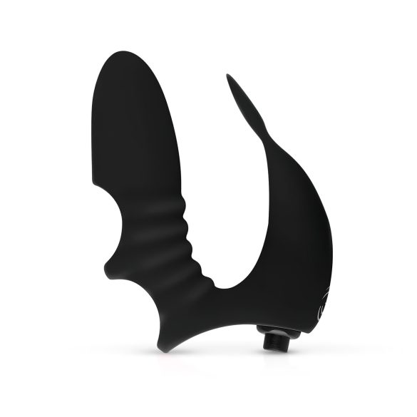 Easytoys Finger - vibrador de dedo 2 em 1 - silicone preto