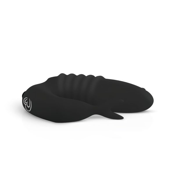 Easytoys Finger - vibrador de dedo 2 em 1 - silicone preto