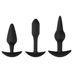   EasyToys Pleasure Kit - conjunto variado de plugs anais (preto)