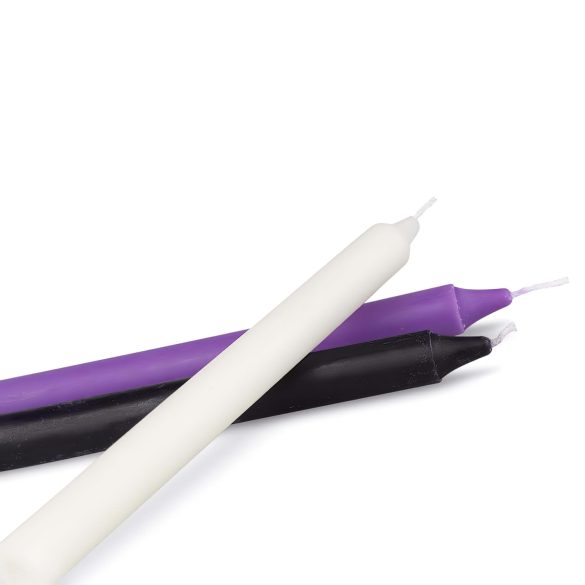 Sensual Hot Wax - vela para BDSM - conjunto corporal cera quente (3 unidades)