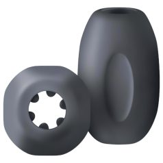   Boners - masturbador masculino portátil - textura interna - cinza