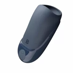   Boners - masturbador vibratório recarregável - silicone cinza