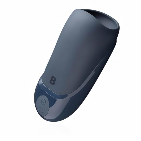 Boners - masturbador vibratório recarregável - silicone cinza