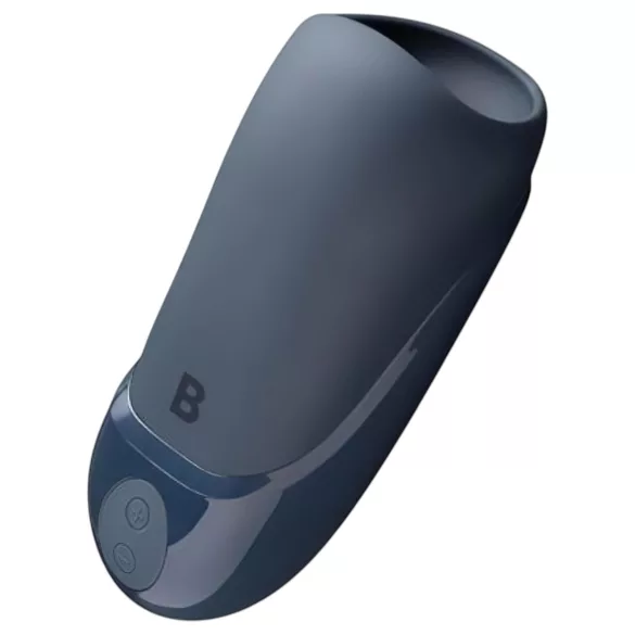 Boners - masturbador vibratório recarregável - silicone cinza