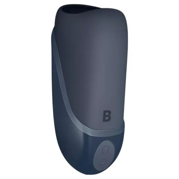 Boners - masturbador vibratório recarregável - silicone cinza