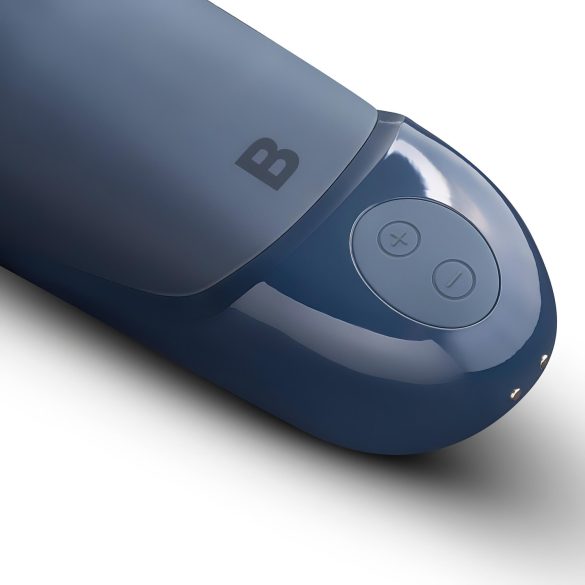 Boners - masturbador vibratório recarregável - silicone cinza