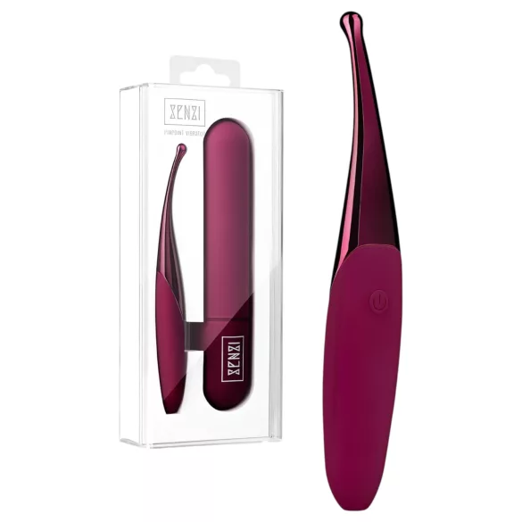 Senzi - vibrador de clitóris recarregável à prova d’água (vermelho)