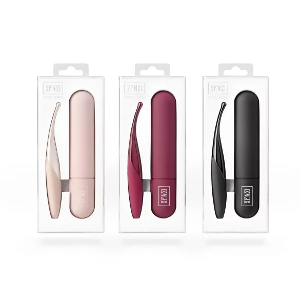 Senzi - vibrador clitóris recarregável à prova d'água - vermelho