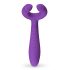 Easytoys - vibrador casal recarregável à prova d’água - lilás