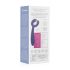 Easytoys - vibrador casal recarregável à prova d’água - lilás