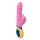 PMV20 Copy Dolphin - vibrador com clitoral rotativo - silicone rosa