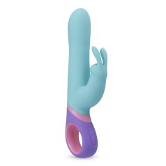   PMV20 Meta Rabbit - vibrador rabbit rotativo com estimulador clitóris - menta