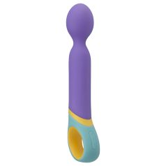   PMV20 - Vibrador varinha recarregável - massageador clitoriano - silicone lilás