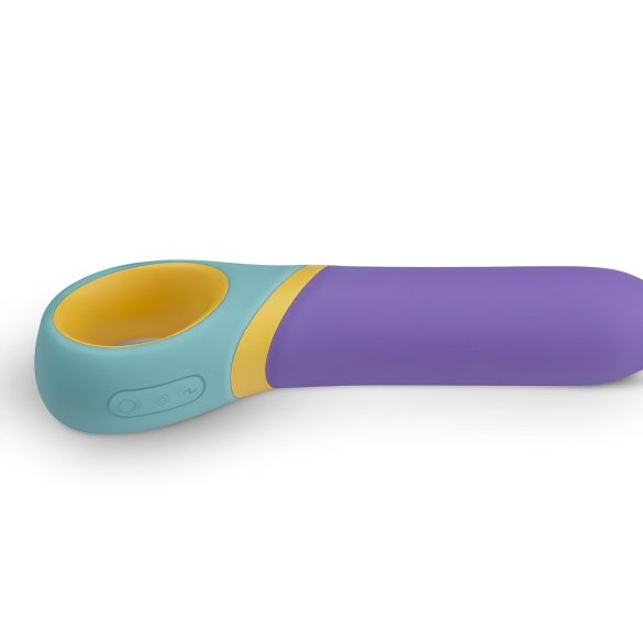 PMV20 - Vibrador varinha recarregável - massageador clitoriano - silicone lilás