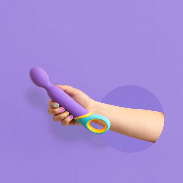 PMV20 - Vibrador varinha recarregável - massageador clitoriano - silicone lilás