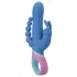 PMV20 Vice Double - vibrador rotativo triplo - silicone azul