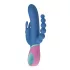 PMV20 Vice Double - vibrador rotativo triplo - silicone azul