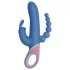 PMV20 Vice Double - vibrador rotativo triplo - silicone azul